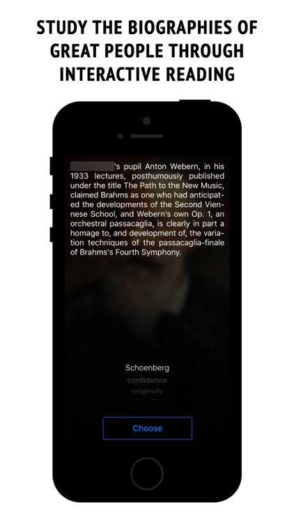 Brahms - interactive biography