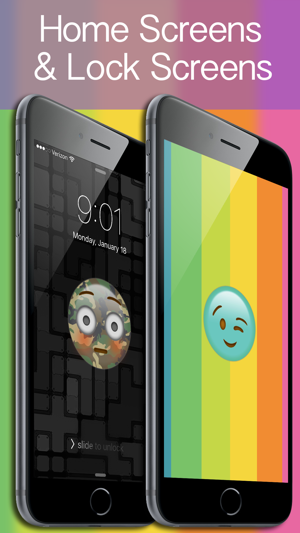 Emoji Wallpaper Builder! FREE - Backgrounds, Themes, & Wallp(圖2)-速報App