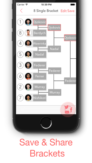 Bracket - Tournament Builder for Sports(圖4)-速報App