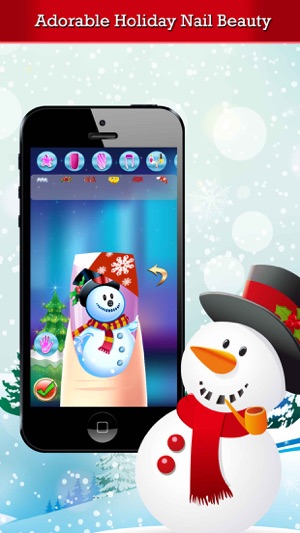 Aaah! Holiday Nails Art Beauty Gallery-Christmas Nail Manicu(圖4)-速報App