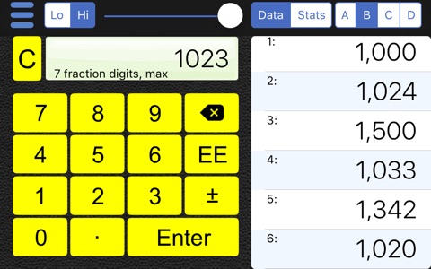 Talking Statistics Calculator screenshot 2