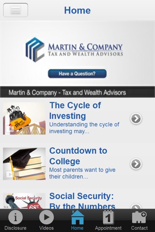 Martin & Company screenshot 2