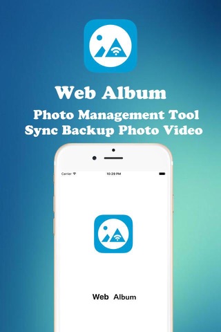 Web Album -Sync Backup Album Photo & Video Batch Import Export Wireless Transmission Management Tools screenshot 4