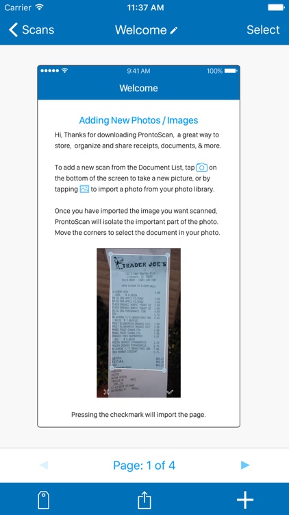 ProntoScan – Free Document Scanner & PDF App
