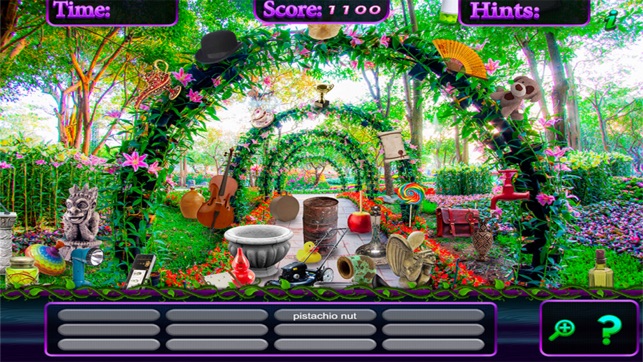 Secret Gardens - Hidden Object Spot and Find Objects Photo D(圖2)-速報App