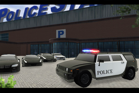 Police Parking 3D Extended 2 screenshot 3
