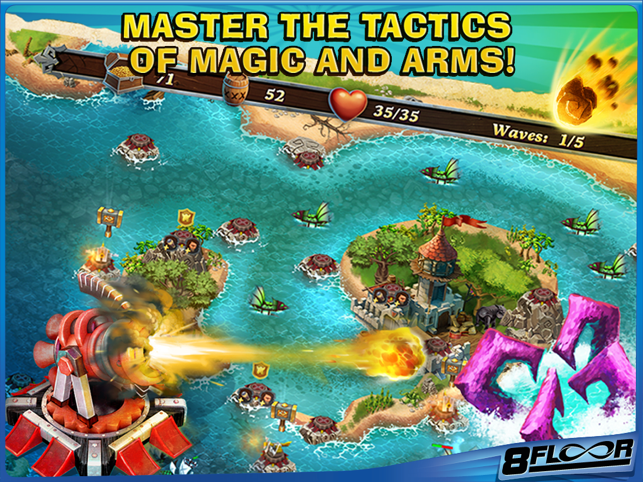 ‎Fort Defenders 7 seas HD Screenshot