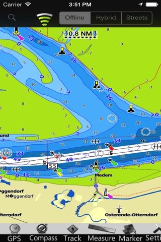 Germany W GPS Nautical Charts screenshot 4