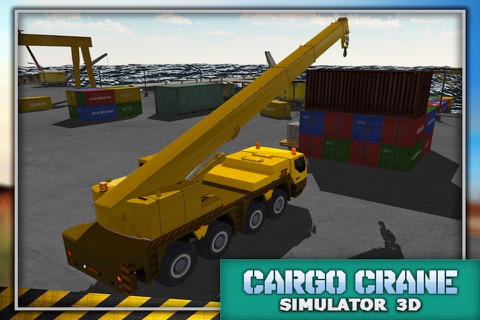 Heavy Cargo Construction Crane Simulator 3D screenshot 4