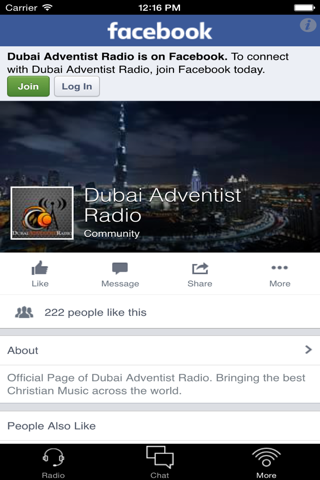 Dubai Adventist Radio App screenshot 3