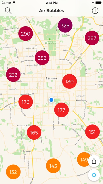 Air Bubbles: Air Quality in Real Time
