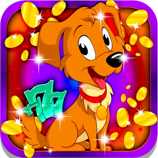 Cute Dogs Slots: Have fun with man's best friend and win lots of daily prizes Icon