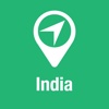 BigGuide India Map + Ultimate Tourist Guide and Offline Voice Navigator