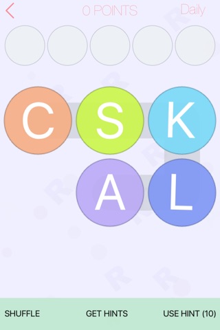 Letteroo - Tap Letters To Solve Word Puzzle screenshot 3