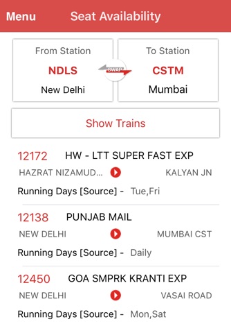 Indian Railway Enquiry & IRCTC Info screenshot 3