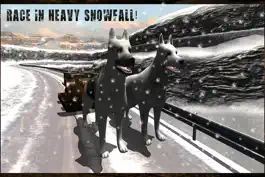 Game screenshot Winter Snow Dog Sledding Ski Simulator 3D hack