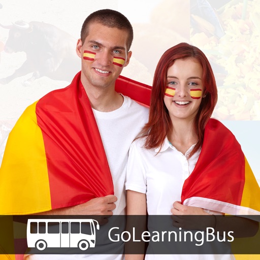 Learn Spanish via Videos by GoLearningBus icon