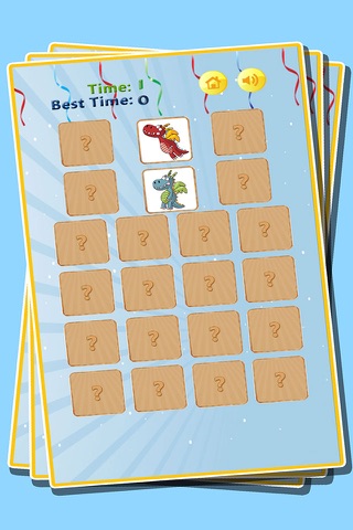 Pet Dinosaur Games for Kids - Matching Pictures Concentration Game screenshot 3