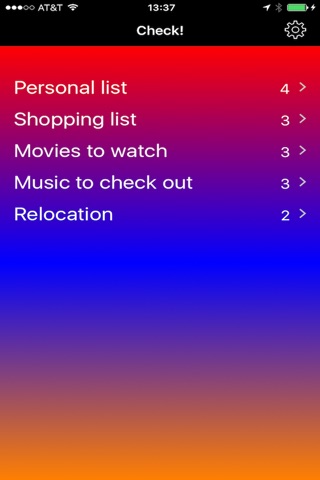 To-do lists, checklists, tasks and themes - Check! screenshot 3