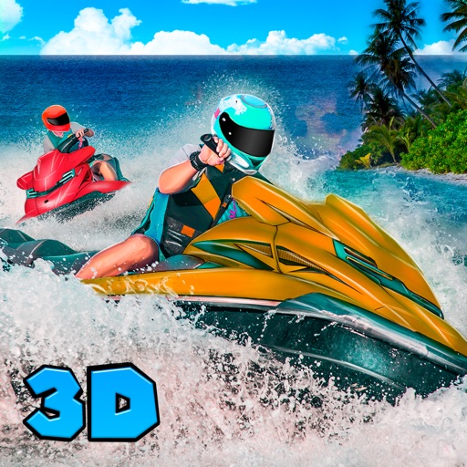 Jet Ski Boat Racing 3D Full iOS App