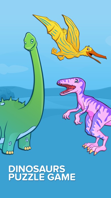 How to cancel & delete Kids Puzzles - Dinosaurs - Early Learning Dino Shape Puzzles and Educational Games for Preschool Kids Lite from iphone & ipad 1