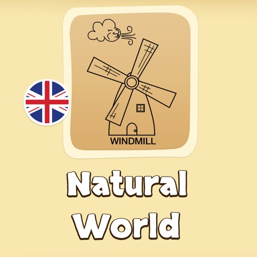 Natural World Coloring Book with Sound iOS App