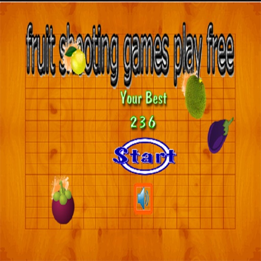 fruit shooting games play free Icon