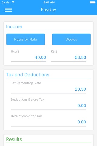 Payday - Simple Tax Calculator screenshot 3