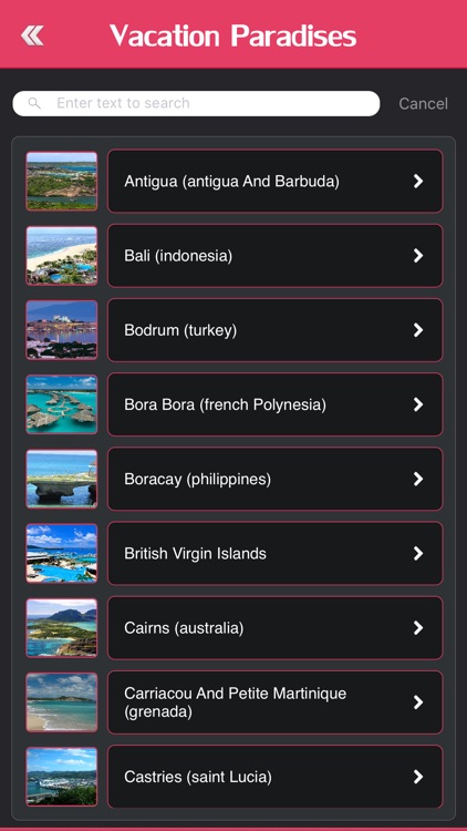 Best Vacation Spots in the World