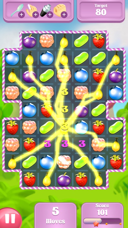 Berry Pop:Match Three Free screenshot-3