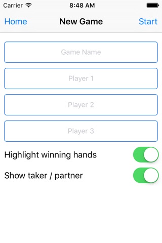 Tarot Scorecard screenshot 2