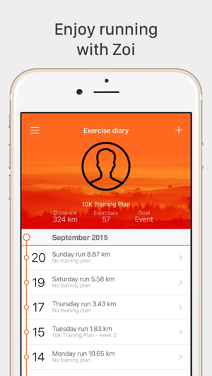 Zoi Run - Your personal running coach