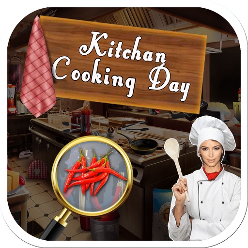 Hidden Objects Game : Kitchen Cooking Day iOS App
