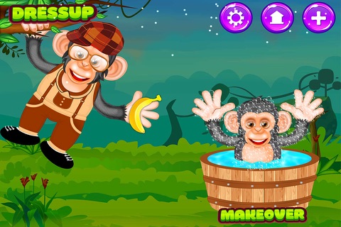 Baby Chimpanzee Salon screenshot 2