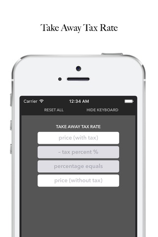 Tax Calculator 2019 LITE screenshot 3