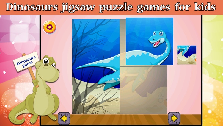 Dinosaurs Jigsaw Puzzle Games For Kids