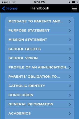 Annunciation Catholic School screenshot 3