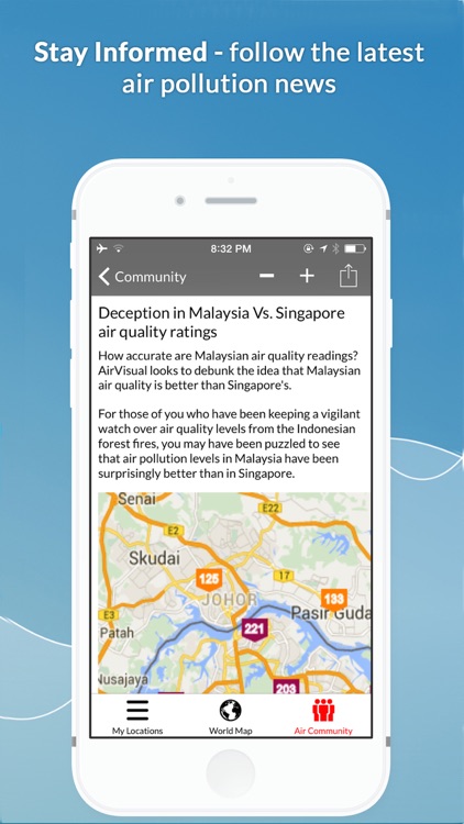 Global Air Quality Monitoring & Pollution Forecast PM2.5 AQI | AirVisual screenshot-4