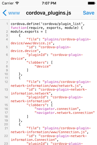 GapCoder: IDE for HTML/JS hybrid app development screenshot 2