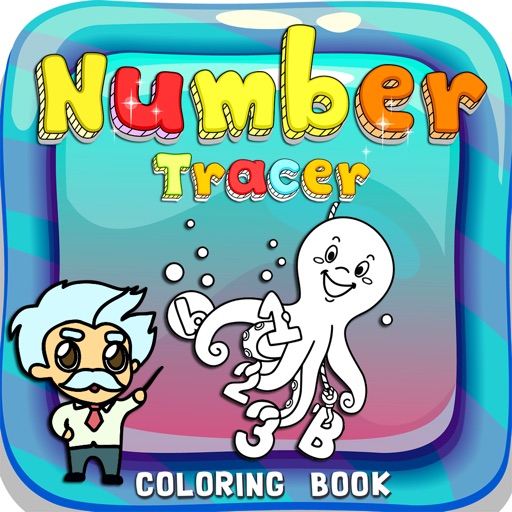 Numbers Tracer Phonics Coloring Book: Learning Basic Math Free For Toddlers And Kids!