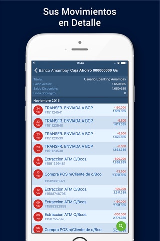 Banco Basa Móvil screenshot 4