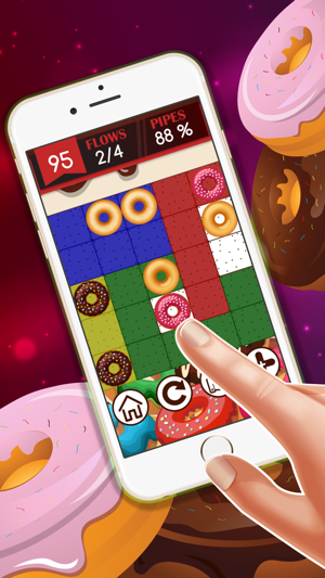 Doughnut Pair hd lite free : - The easy connect game for boy(圖5)-速報App