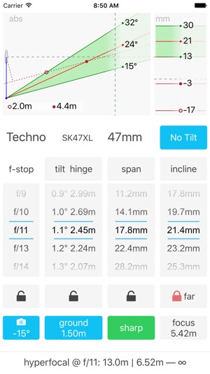 Lumariver Depth of Field Calculator(圖2)-速報App