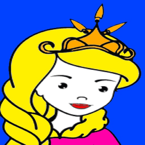 Princess Coloring Book - Cartoon Pages Elsa Game for Kids Girl 3