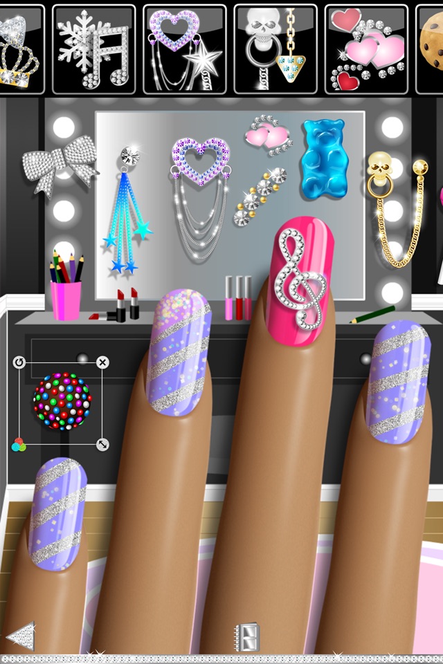 Nail Salon Pro™ Featuring Prism and Glitter Style Polish screenshot 2