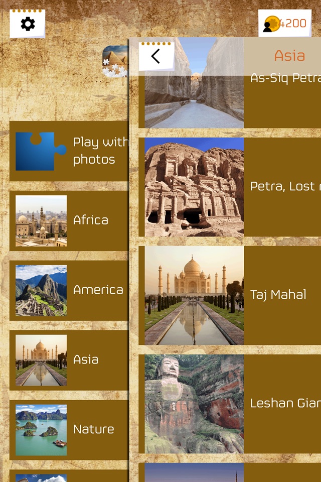World Heritage Sites Puzzle Game screenshot 3