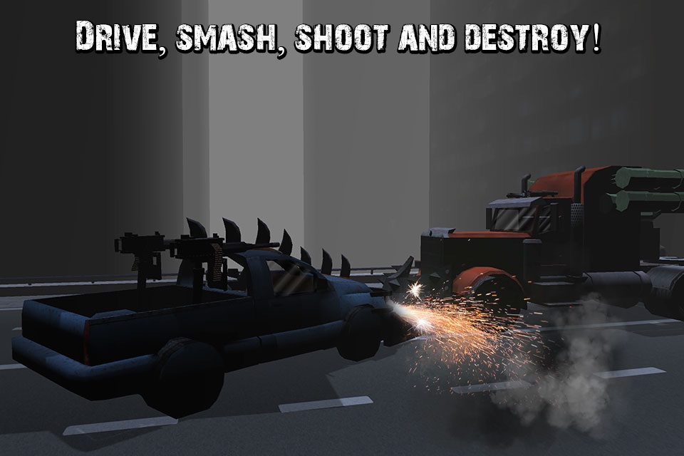 Zombie Death Car Racing 3D screenshot 4