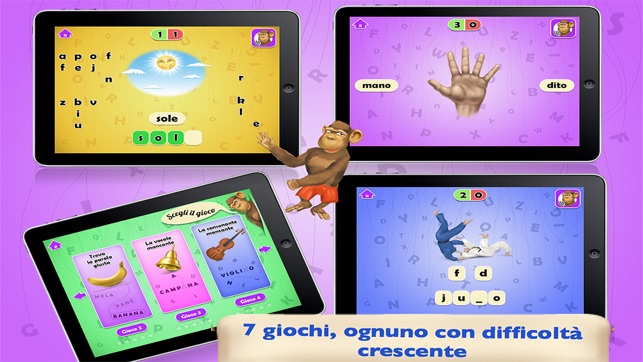 Giochi per bambini : imparare a leggere(圖2)-速報App