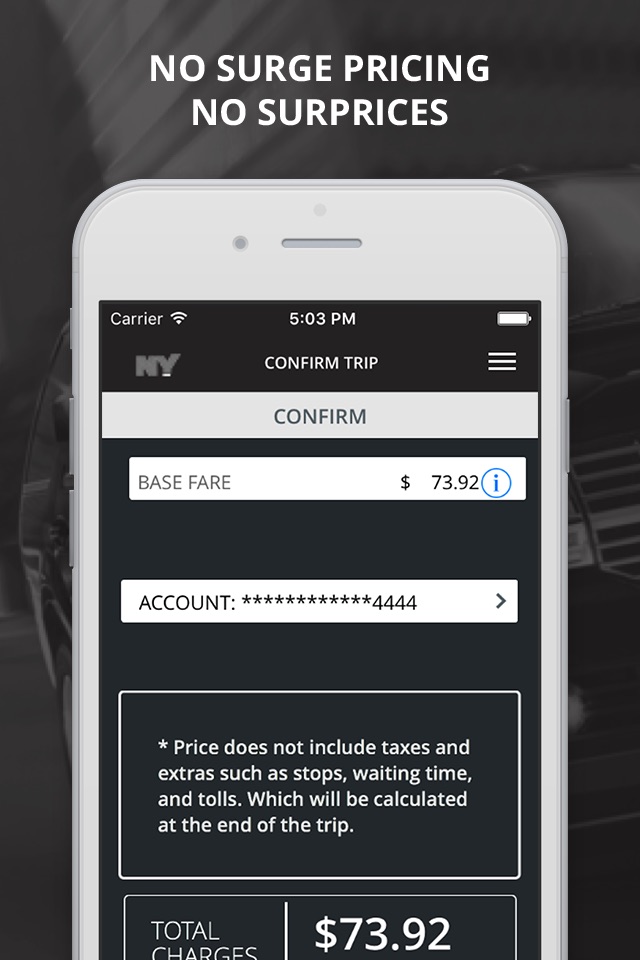 NYBlackcar Service screenshot 3