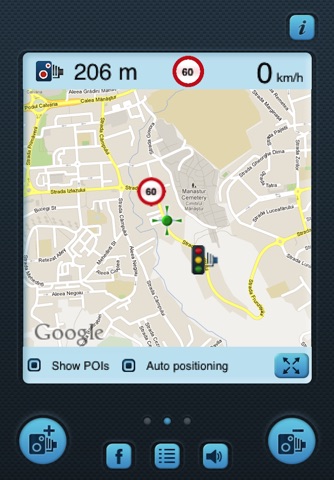 i SpeedCam Italy (Speed Camera Detector with GPS Tracking) screenshot 2